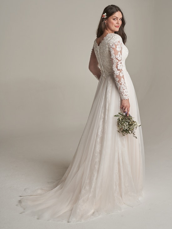 Rebecca Ingram A Line Wedding Dress Iris Leigh 20RS656B01 Alt1