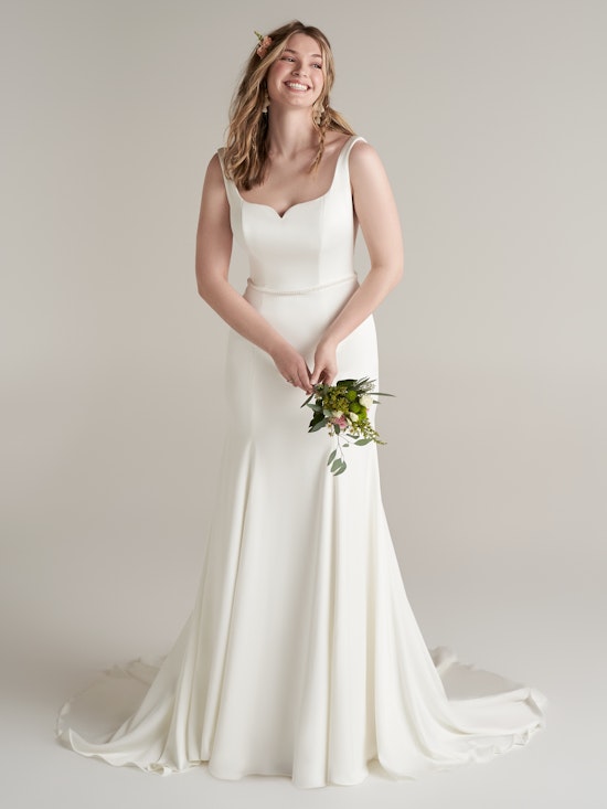 Rebecca Ingram Sheath Wedding Dress Jakayla 22RN910A01 Alt1