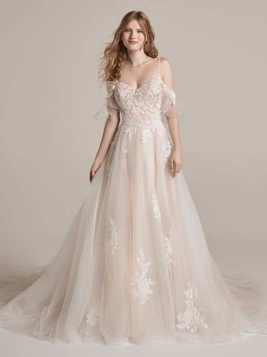 Rebecca Ingram A Line Wedding Dress Kalina 22RN983A01 Alt1