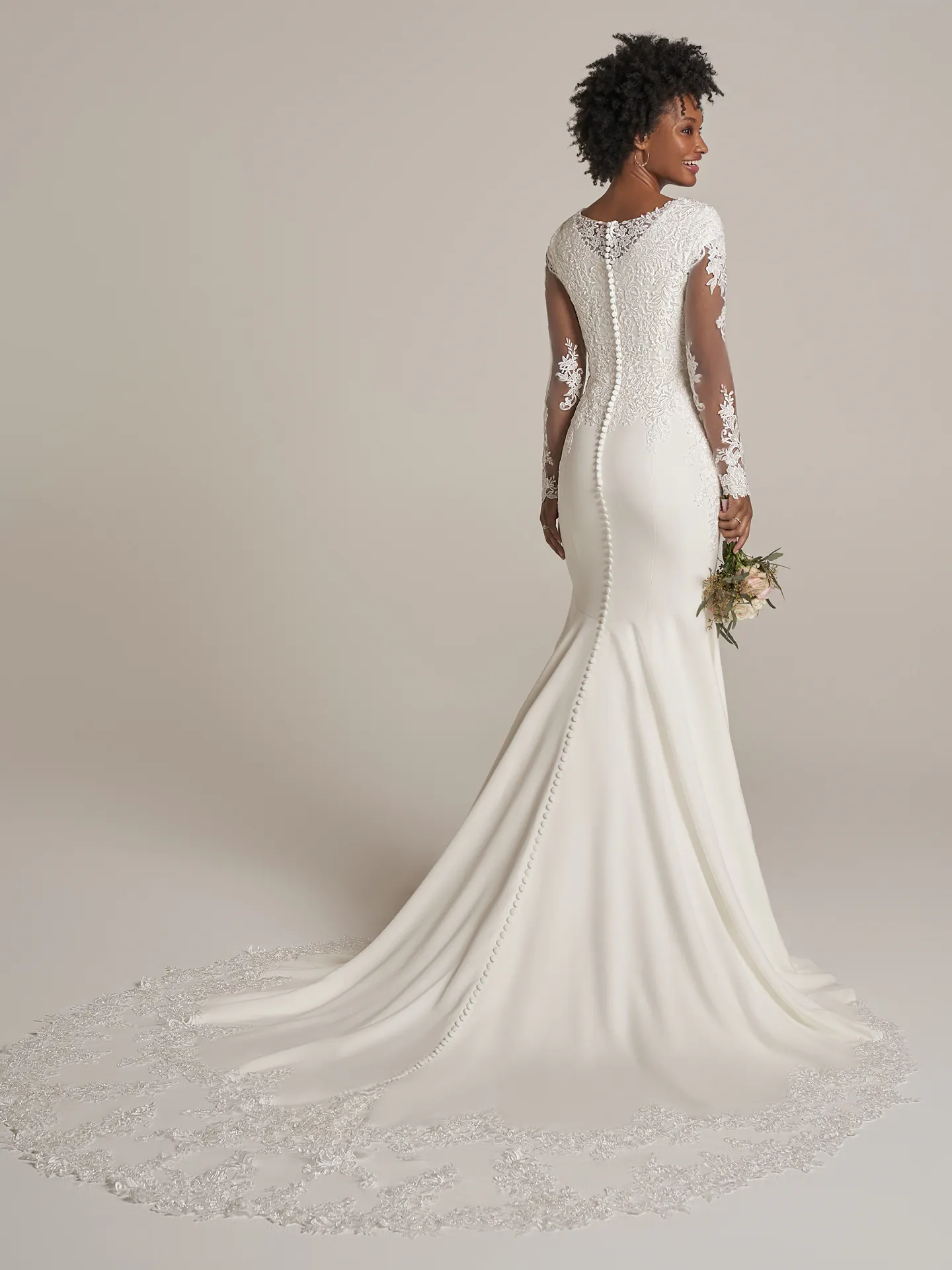 Rebecca Ingram Fit and Flare Wedding Dress Sadie Leigh 22RK511C01 Alt2