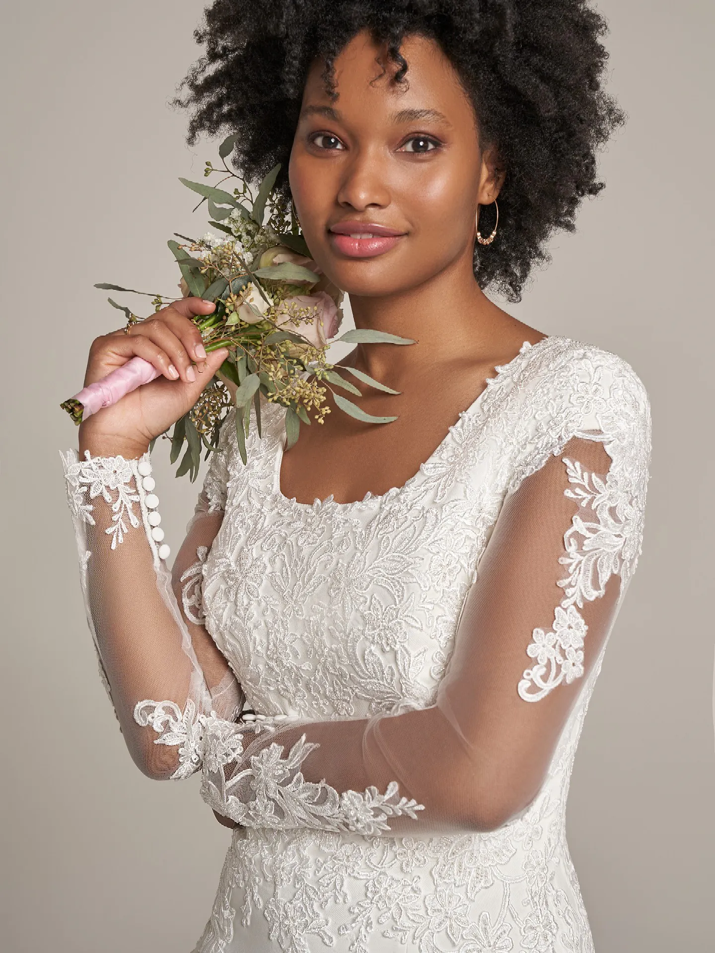 Rebecca Ingram Fit and Flare Wedding Dress Sadie Leigh 22RK511C01 Alt4