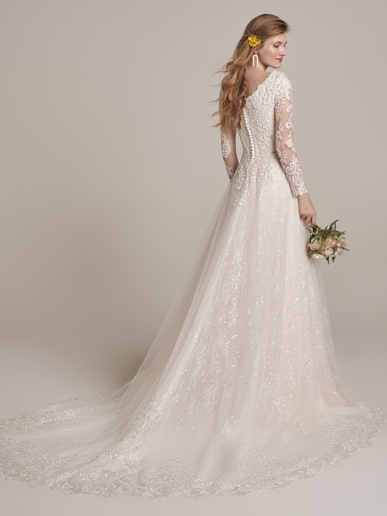 Rebecca Ingram A Line Wedding Dress Shauna Leigh 22RK526B01 Alt2