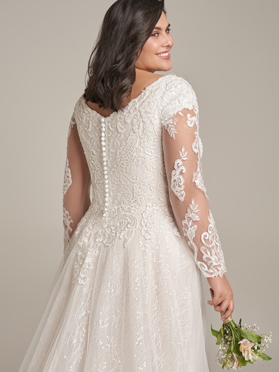 Rebecca Ingram A Line Wedding Dress Shauna Leigh 22RK526B01 Alt4