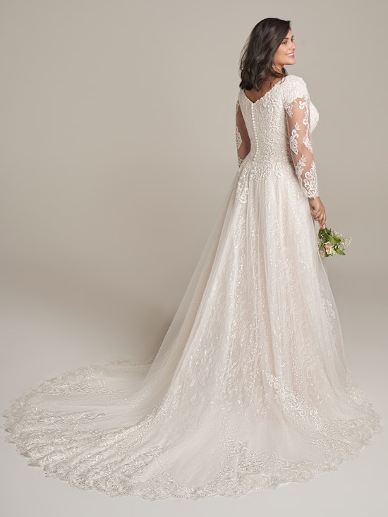 Rebecca Ingram A Line Wedding Dress Shauna Leigh 22RK526B01 Alt5