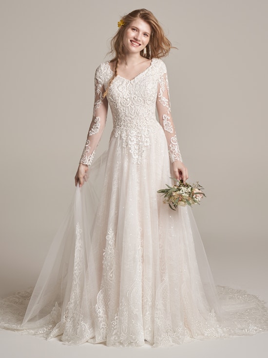 Rebecca Ingram A Line Wedding Dress Shauna Leigh 22RK526B01 Main