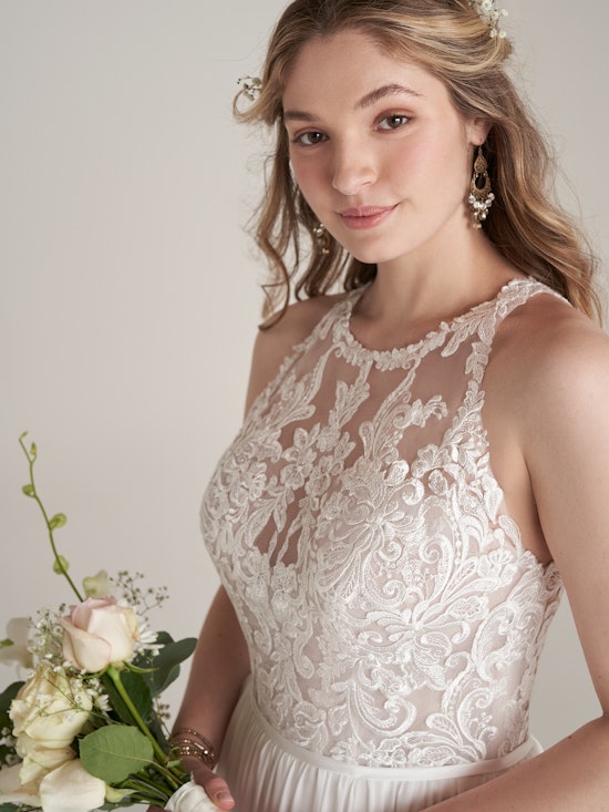 Rebecca Ingram Sheath Wedding Dress Tasha 22RS914A01 Alt7