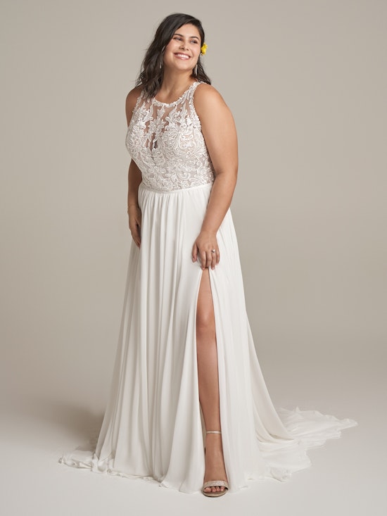 Rebecca Ingram Sheath Wedding Dress Tasha 22RS914A01 Alt8
