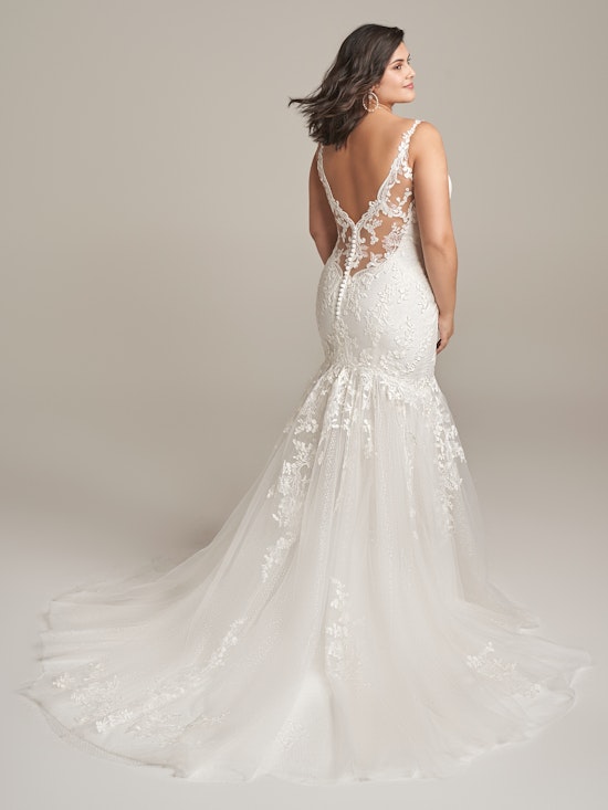 Rebecca Ingram Mermaid Wedding Dress Wendi 22RC600A01 Alt3