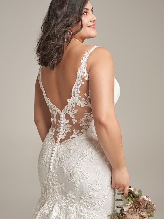 Rebecca Ingram Mermaid Wedding Dress Wendi 22RC600A01 Alt4