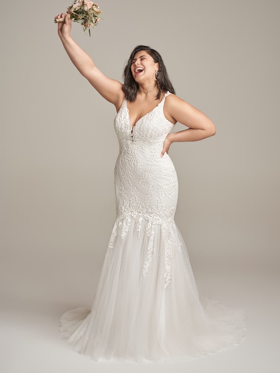 Rebecca Ingram Mermaid Wedding Dress Wendi 22RC600A01 Alt8
