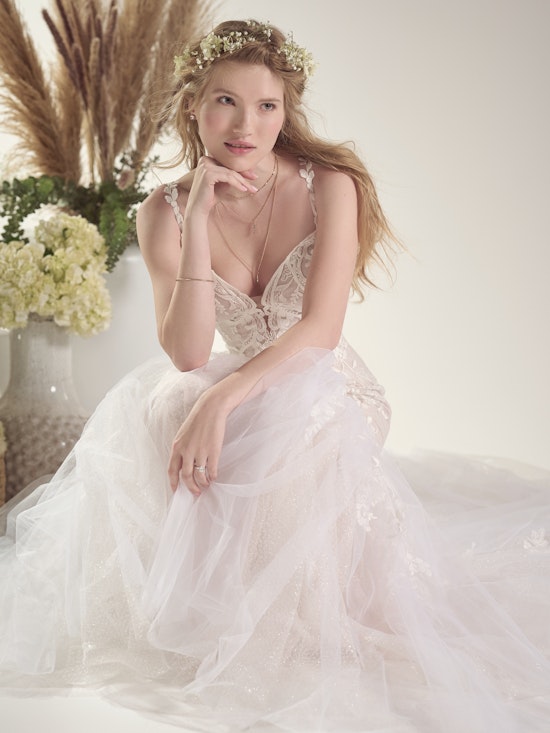 Rebecca Ingram Mermaid Wedding Dress Wendi 22RC600A01 Main