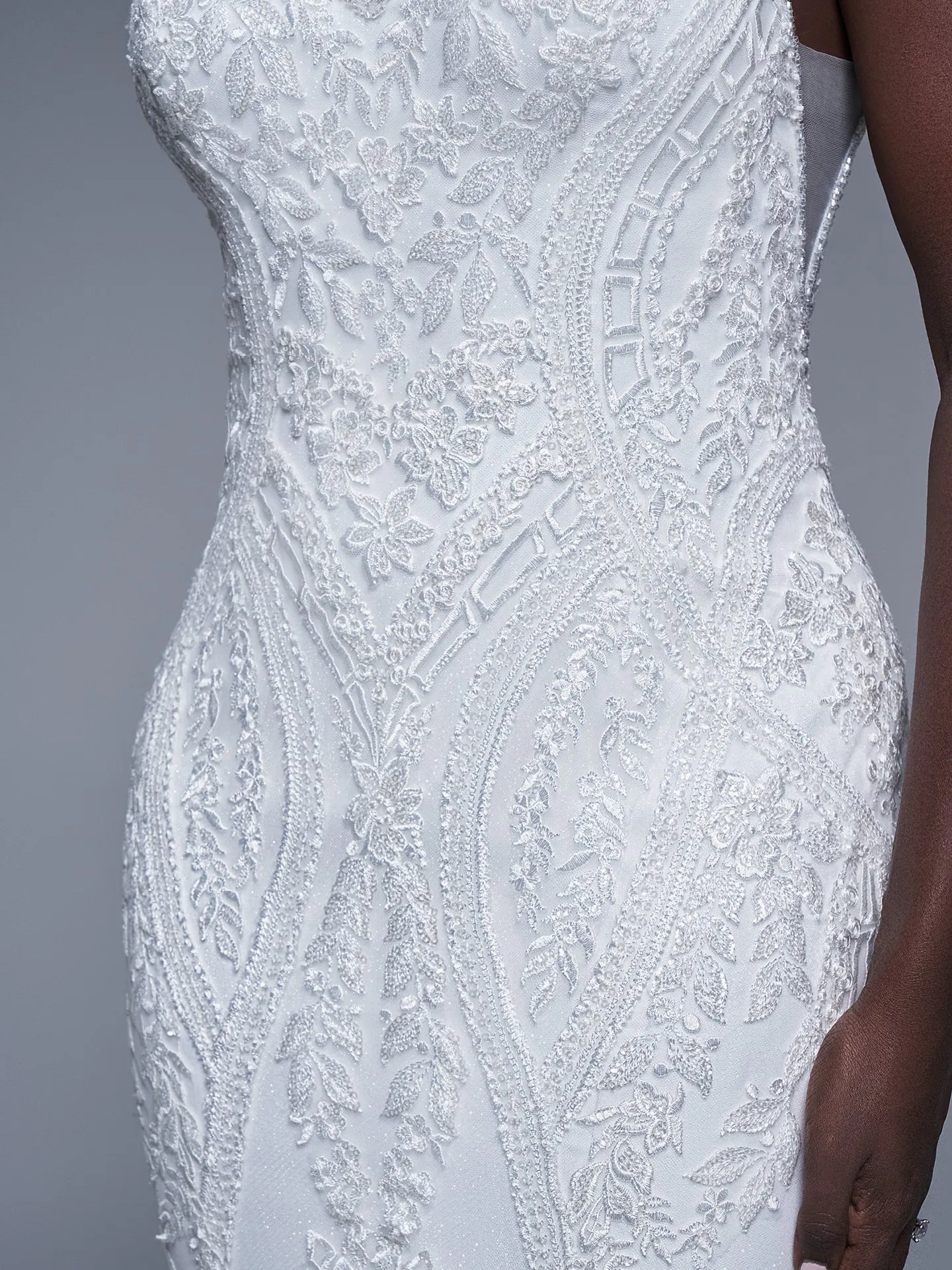 Sottero and Midgley Fit and Flare Wedding Dress Bailey 22SK903A02 Alt6