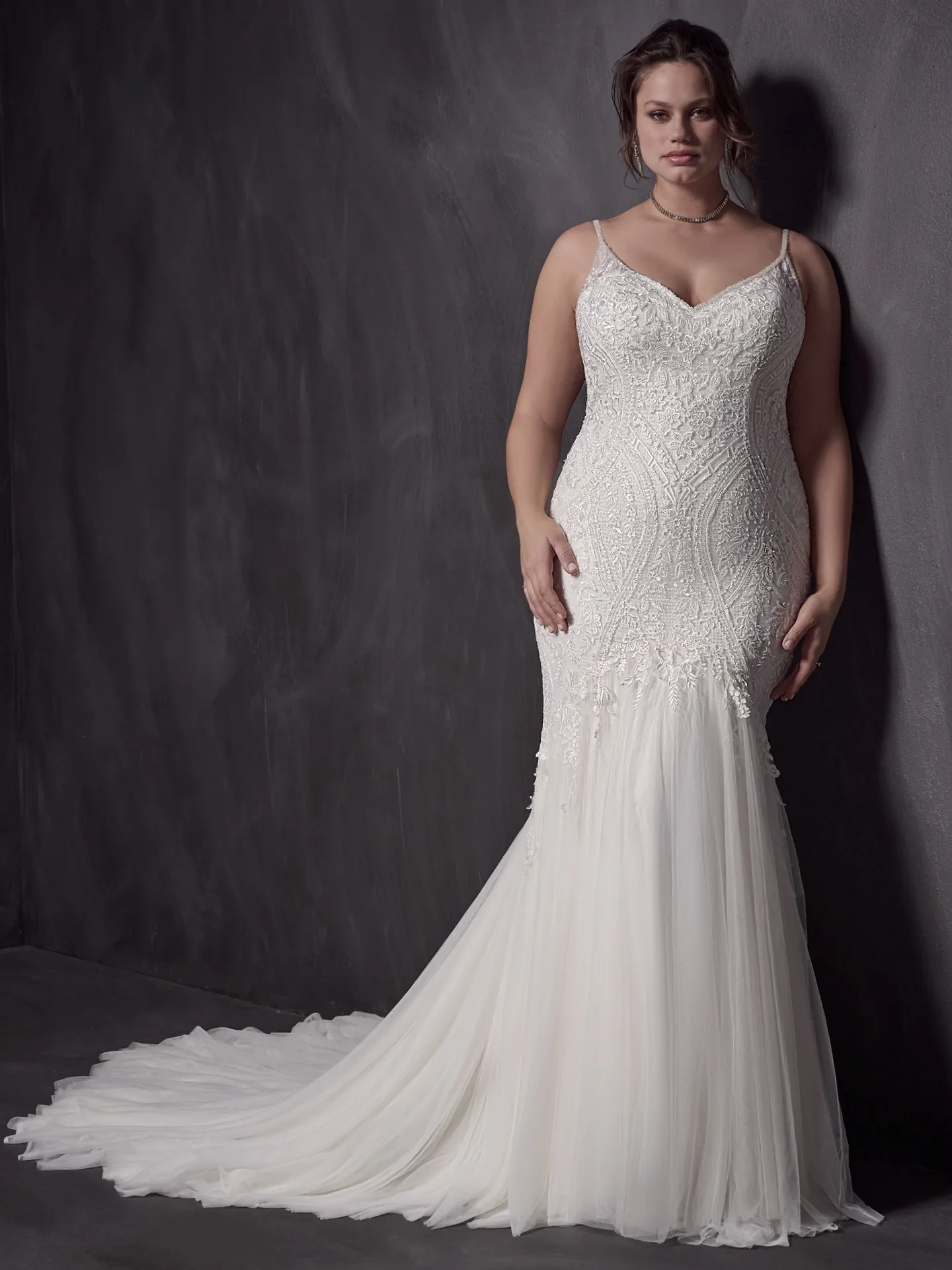 Sottero and Midgley Fit and Flare Wedding Dress Bailey Lane 22SK903B01 Alt9