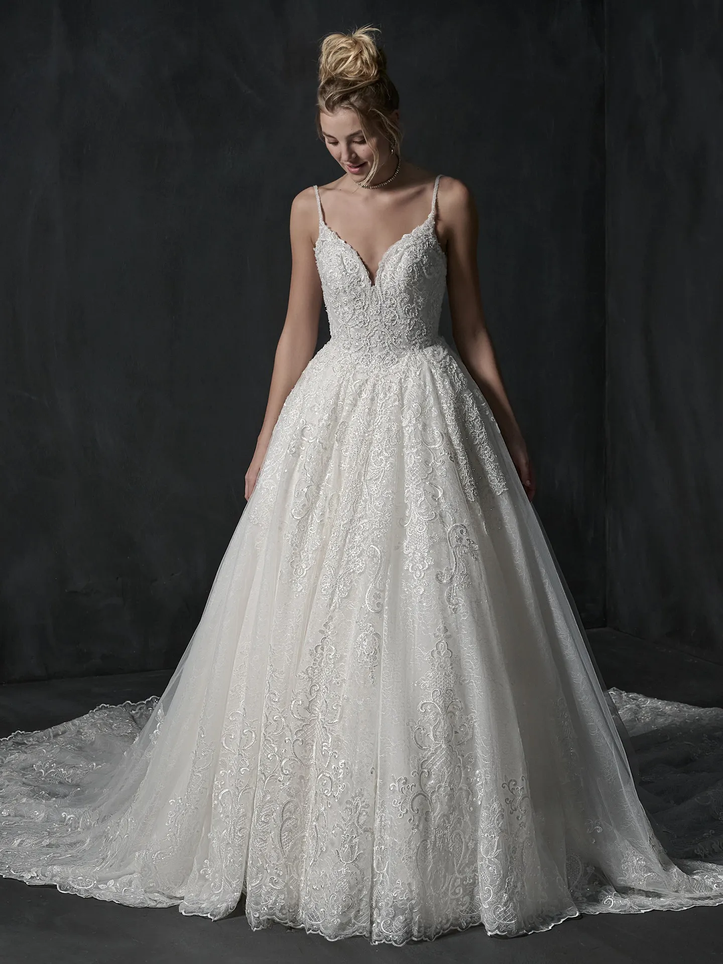 Sottero and Midgley Ball Gown Wedding Dress Blaire 22SV989A01 Alt1