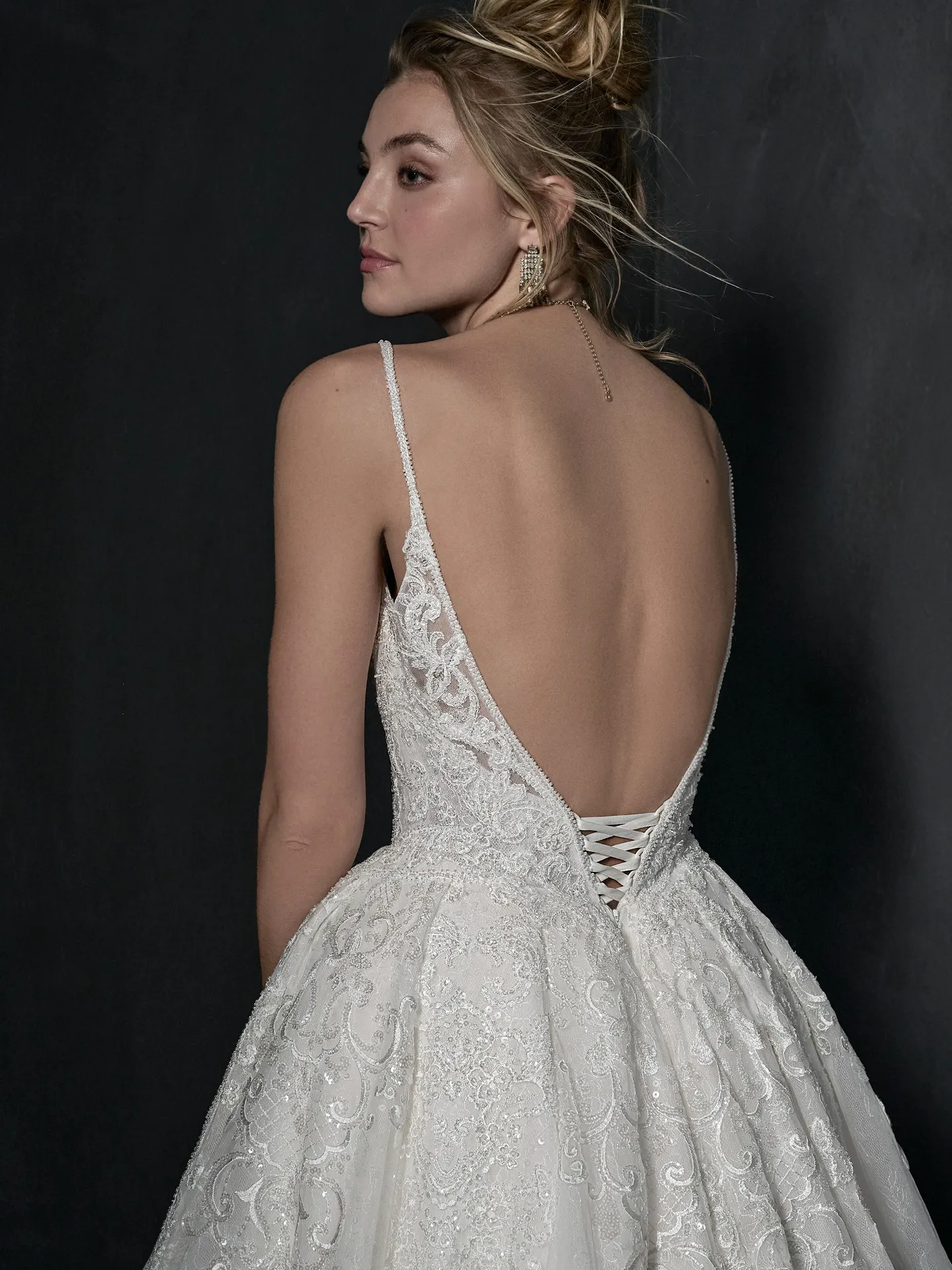 Sottero and Midgley Ball Gown Wedding Dress Blaire 22SV989A01 Alt4