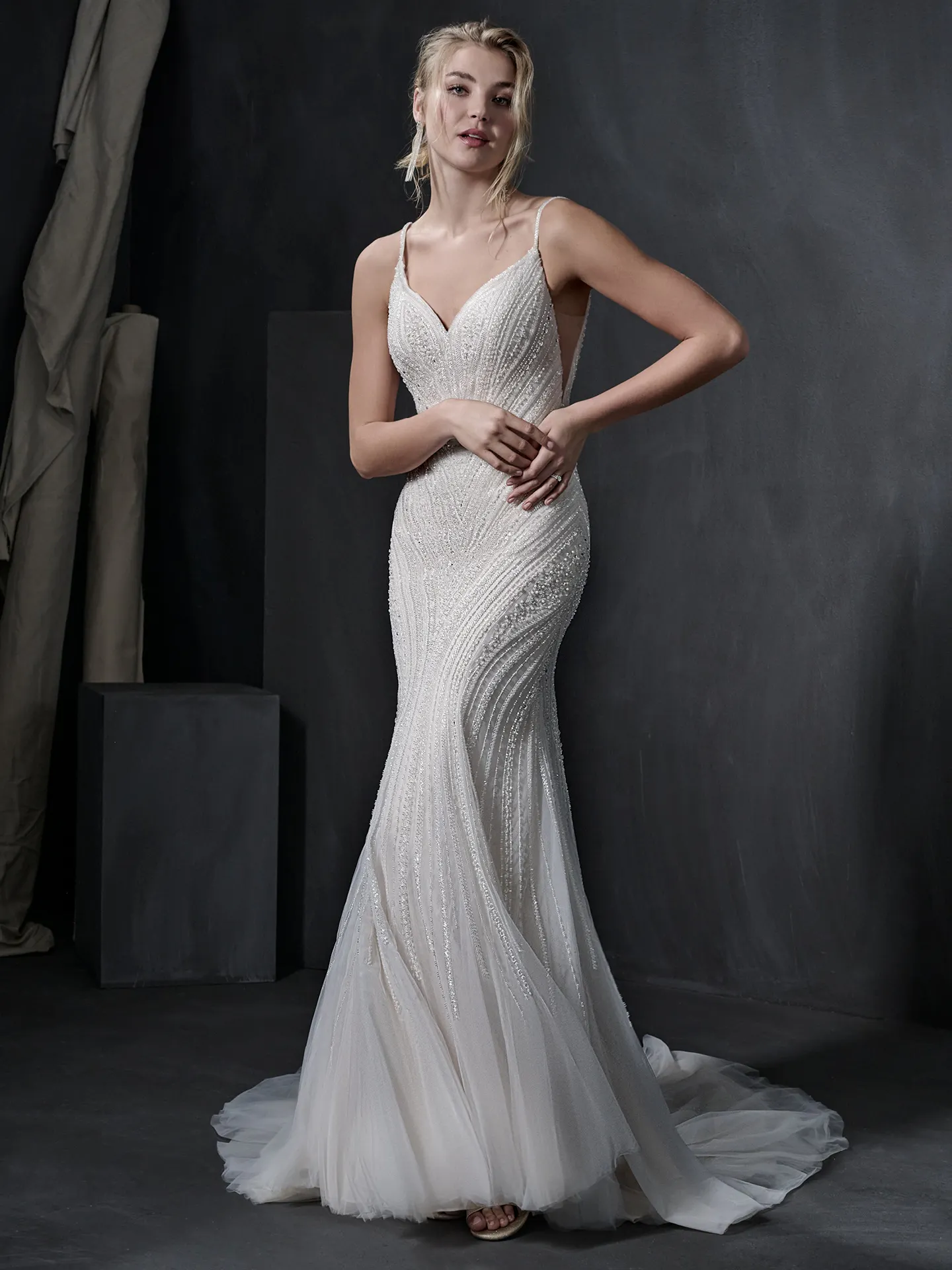 Sottero and Midgley Sheath Wedding Dress Boston 22SK985A01 Main
