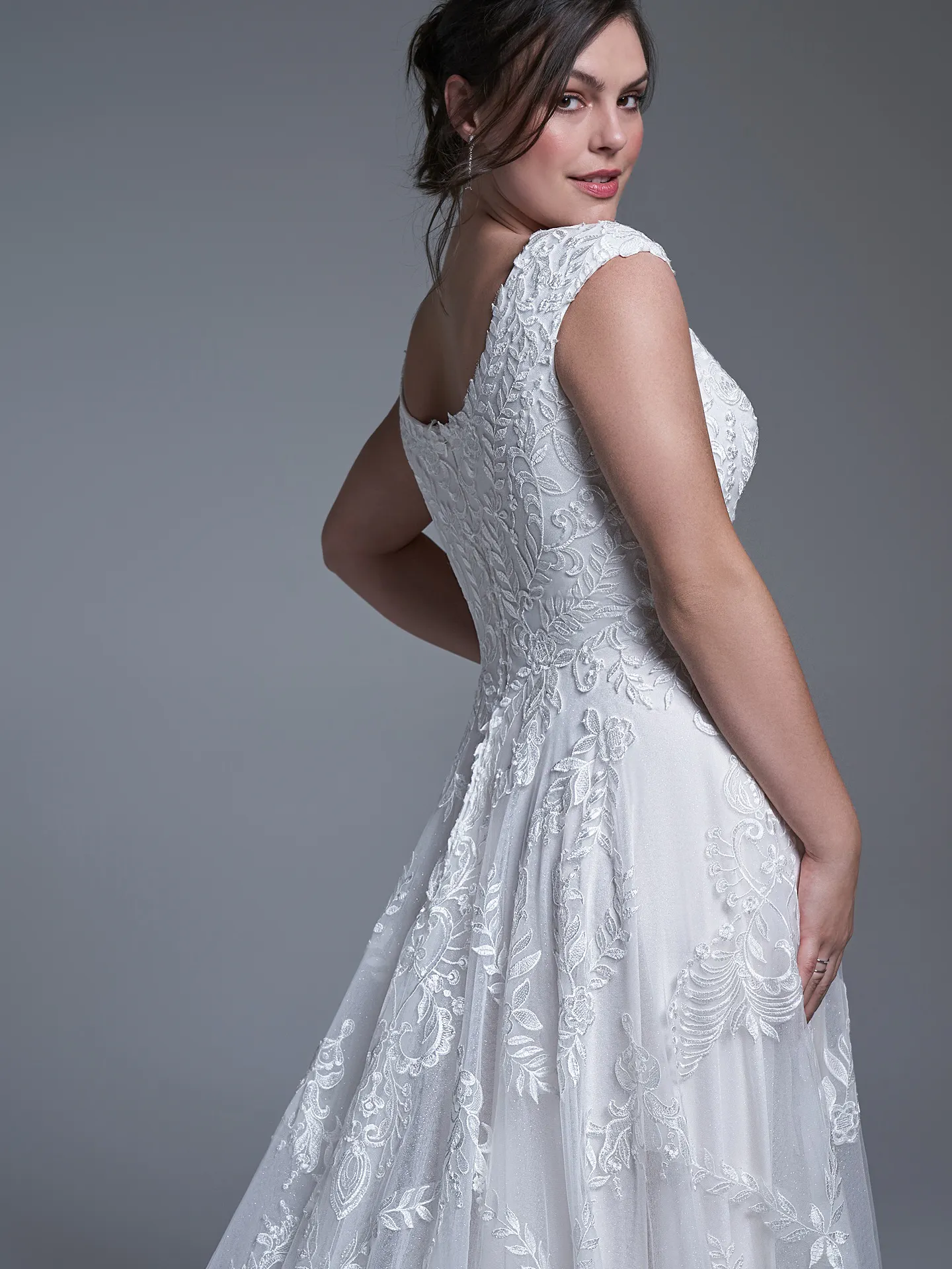 Sottero and Midgley A Line Wedding Dress Brooklyn Leigh 22SK005D01 Alt1