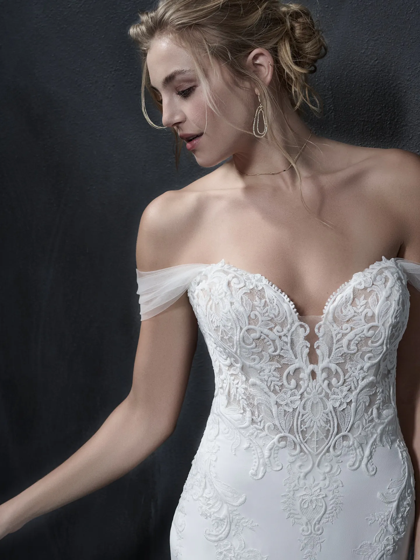Sottero and Midgley Fit and Flare Wedding Dress Giovannetta 22SW924A01 Alt2