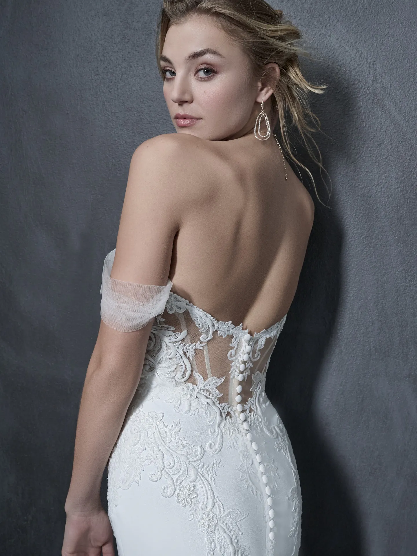 Sottero and Midgley Fit and Flare Wedding Dress Giovannetta 22SW924A01 Alt4