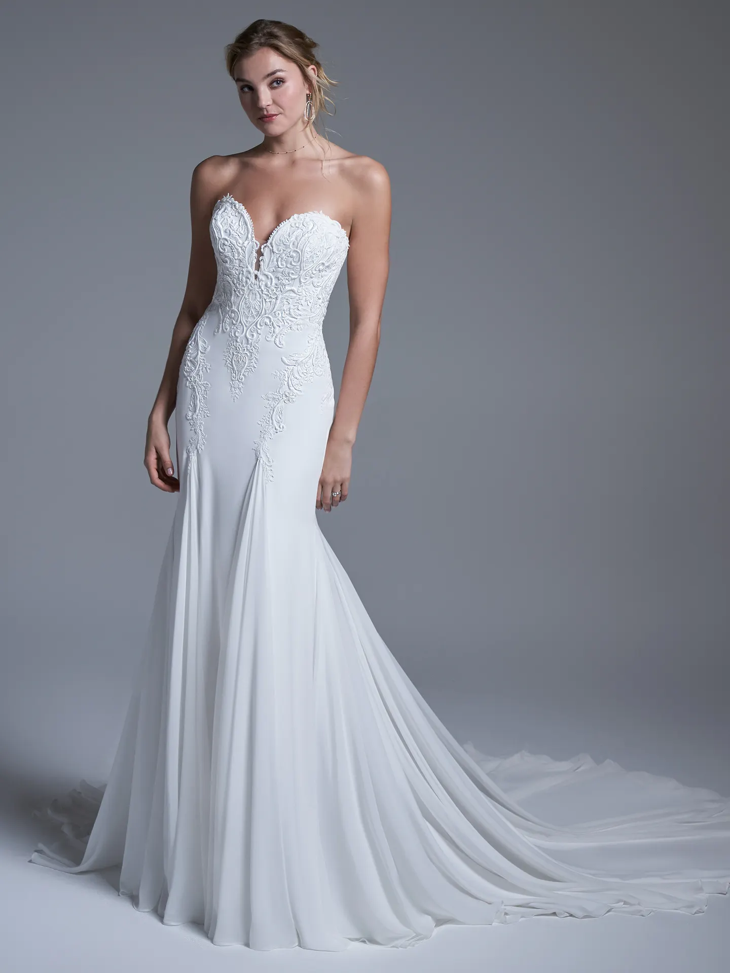 Sottero and Midgley Fit and Flare Wedding Dress Giovannetta 22SW924B01 Alt6