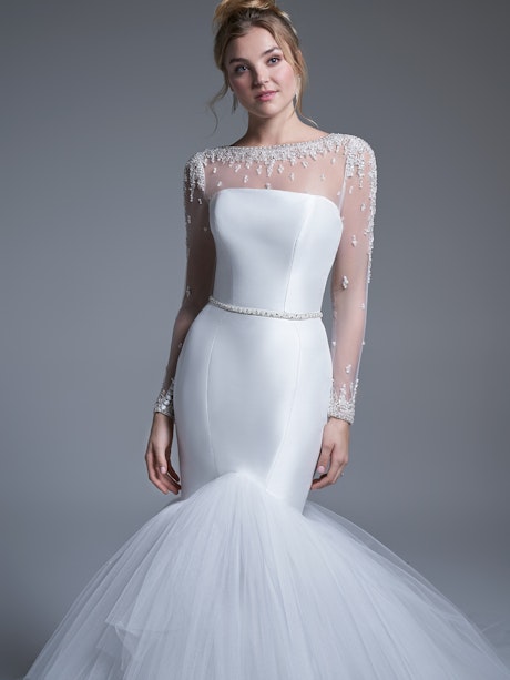 Sottero and Midgley Mermaid Wedding Dress Holden 22SW923A01 Alt4