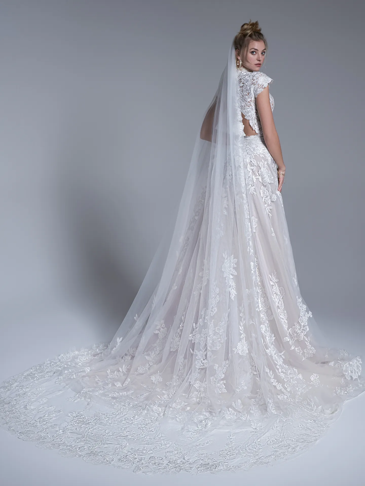 Sottero and Midgley A Line Wedding Dress Kingsley 22SC996A01 Alt7