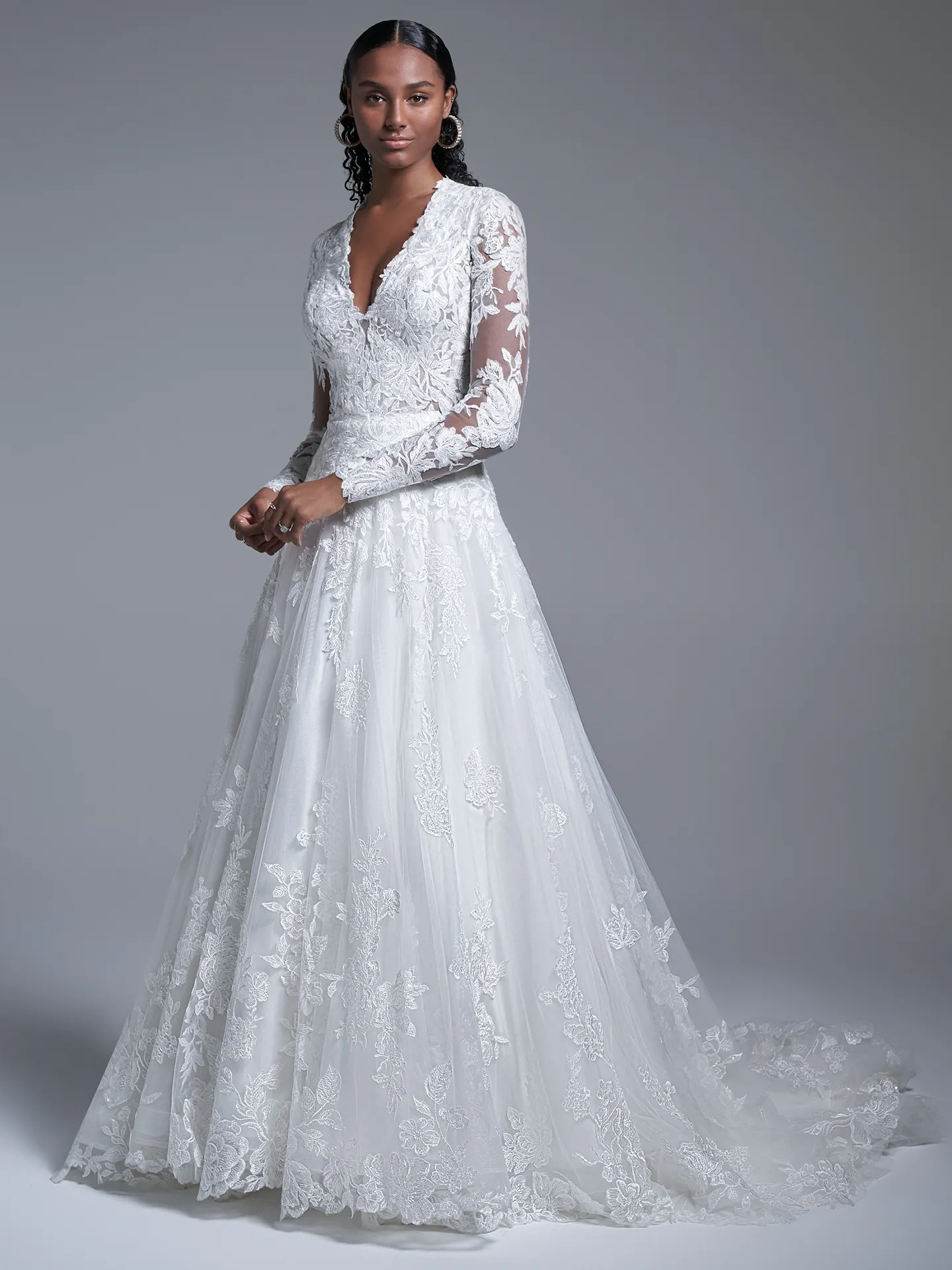 Sottero and Midgley A Line Wedding Dress Kingsley 22SC996B11 Alt8