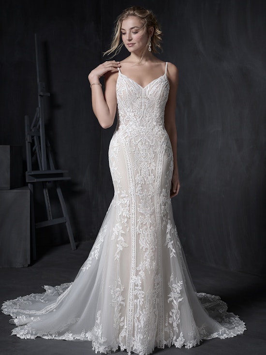 Liam Rustic-Chic Lace Wedding Gown | Sottero and Midgley