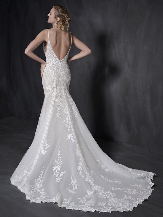 Sottero and Midgley Fit and Flare Wedding Dress Liam 22SW956A01 Alt5