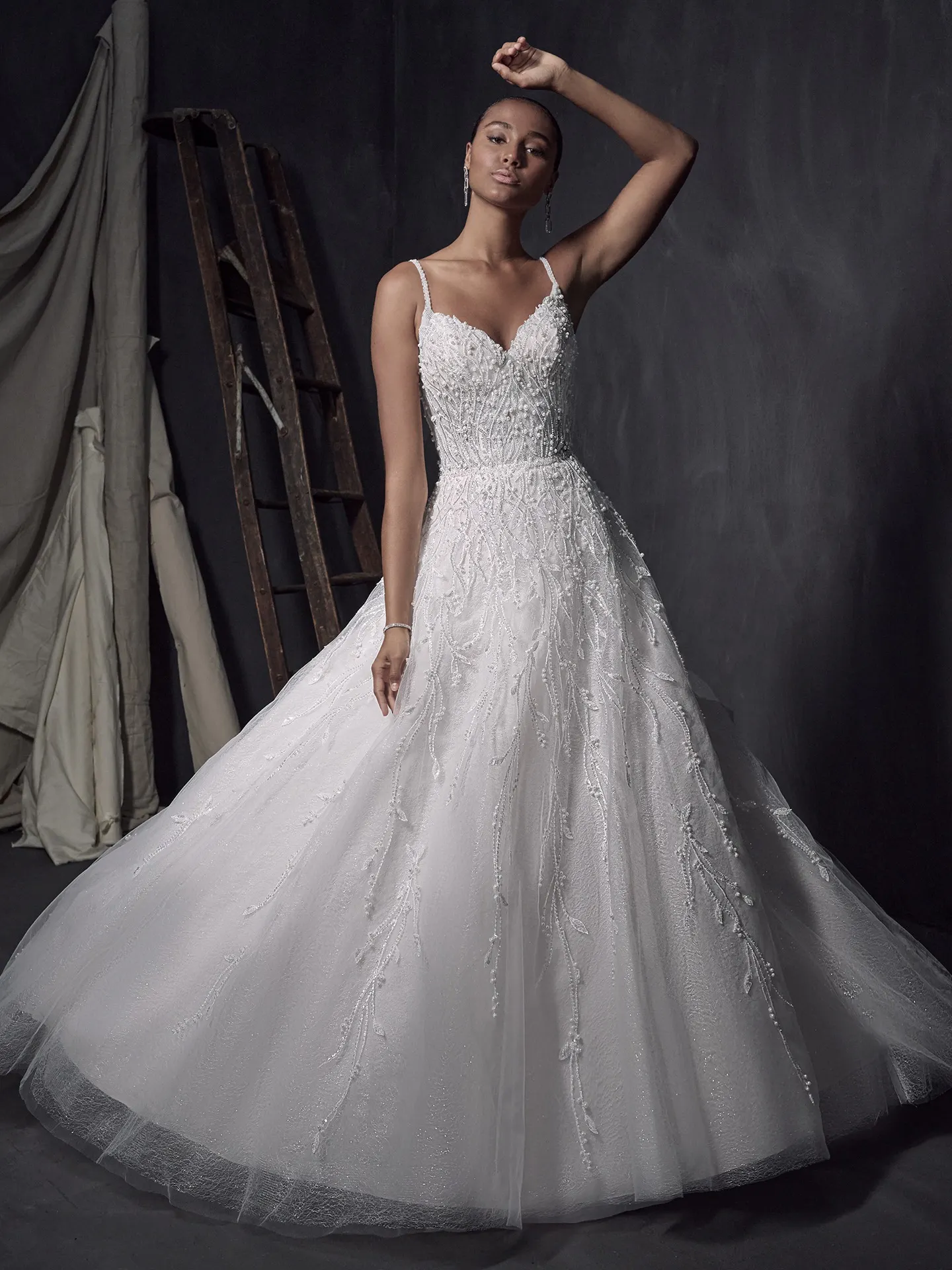 Sottero and Midgley Ball Gown Wedding Dress Marvine 22SS905A01 Alt1