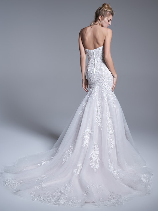 Sottero and Midgley Mermaid Wedding Dress Montecito 22SS988A01 Alt4