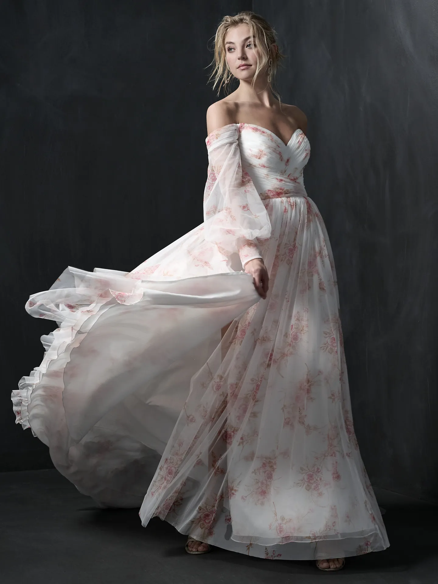 Sottero and Midgley A Line Wedding Dress Nerida 22SW992A01 Alt3