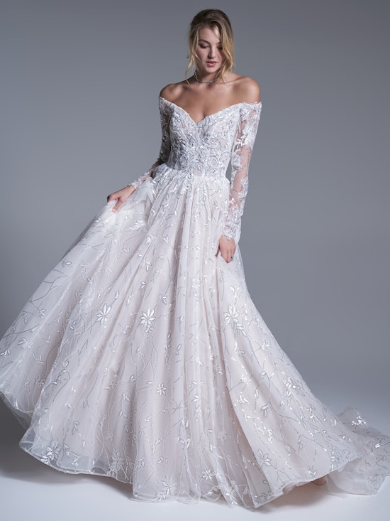 Sottero and Midgley Ball Gown Wedding Dress Seneca 22SS990A01 Alt2