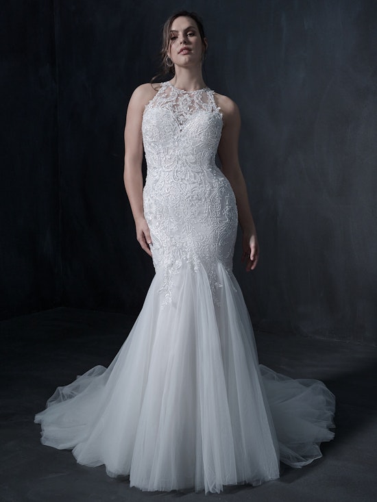 Sottero and Midgley Fit and Flare Wedding Dress Shane 22SS962A01 Alt1