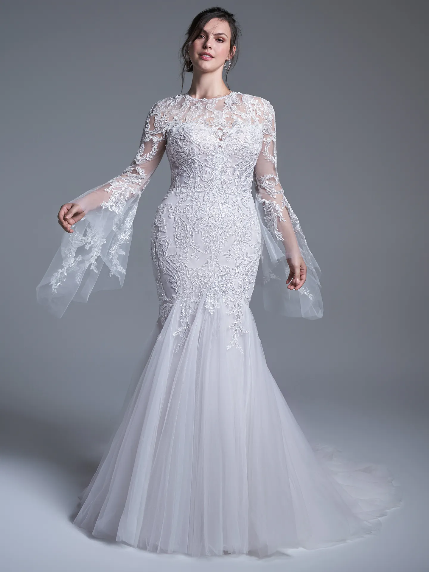 Sottero and Midgley Fit and Flare Wedding Dress Shane 22SS962A01 Alt2