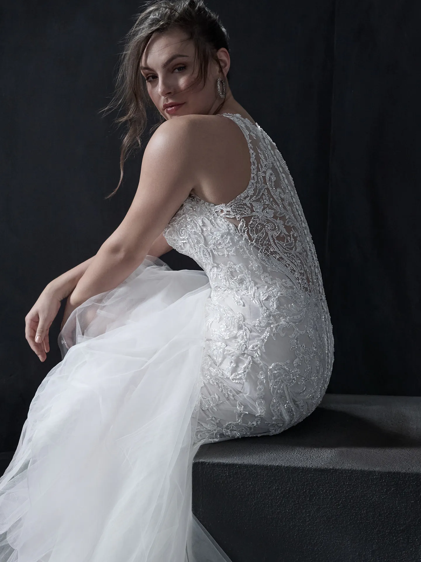 Sottero and Midgley Fit and Flare Wedding Dress Shane 22SS962A01 Alt7