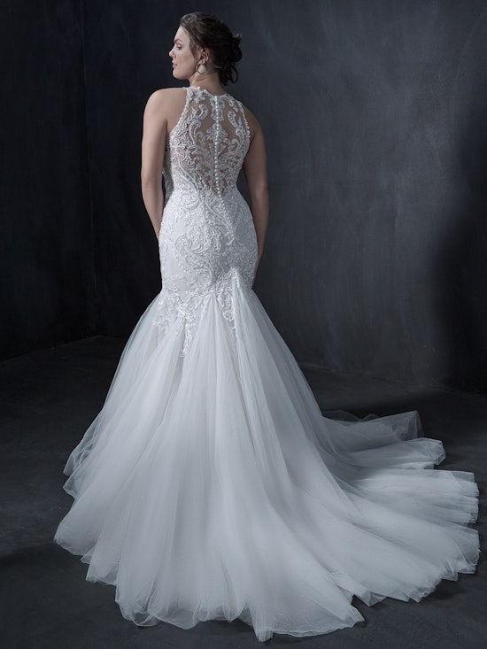 Sottero and Midgley Fit and Flare Wedding Dress Shane 22SS962A01 Alt8