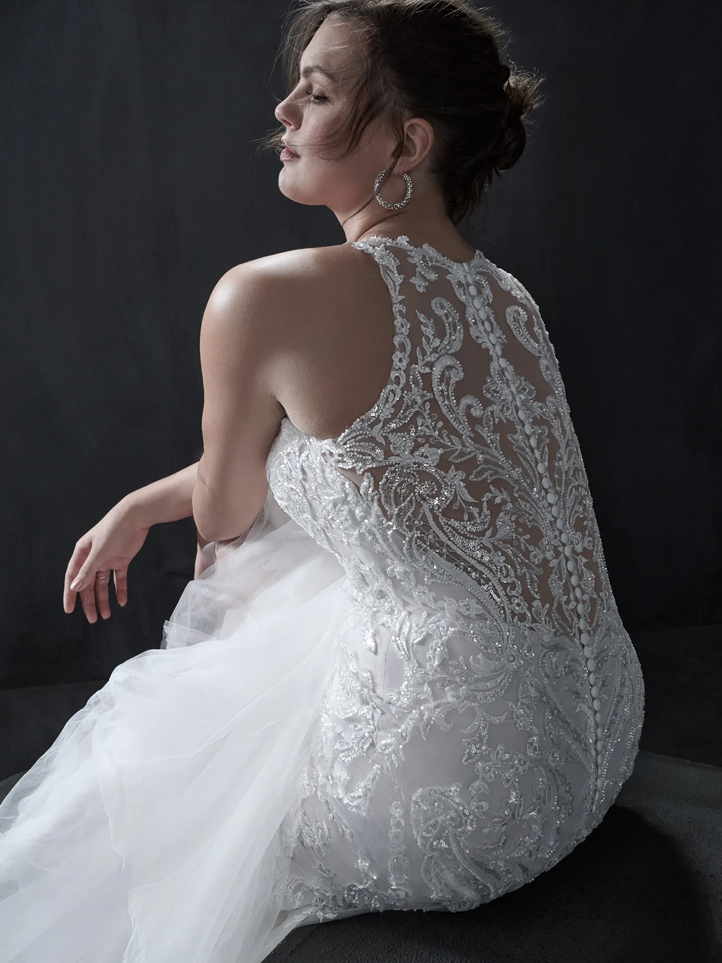Sottero and Midgley Fit and Flare Wedding Dress Shane 22SS962A01 Main