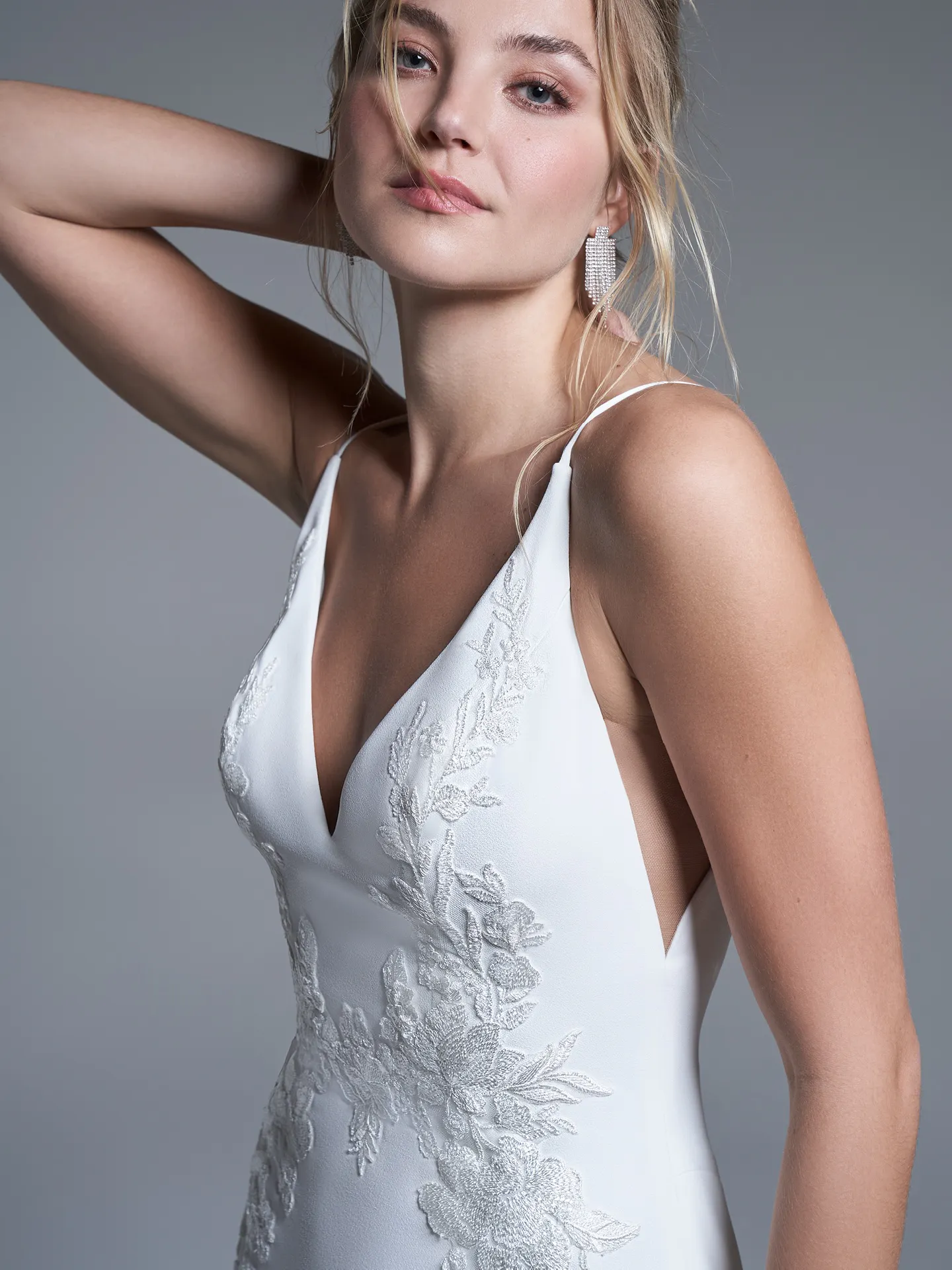 Sottero and Midgley Fit and Flare Wedding Dress Tanner 22SW993A01 Alt2