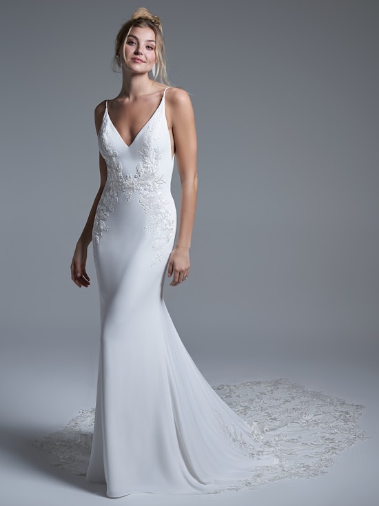 Sottero and Midgley Fit and Flare Wedding Dress Tanner 22SW993A01 Alt4