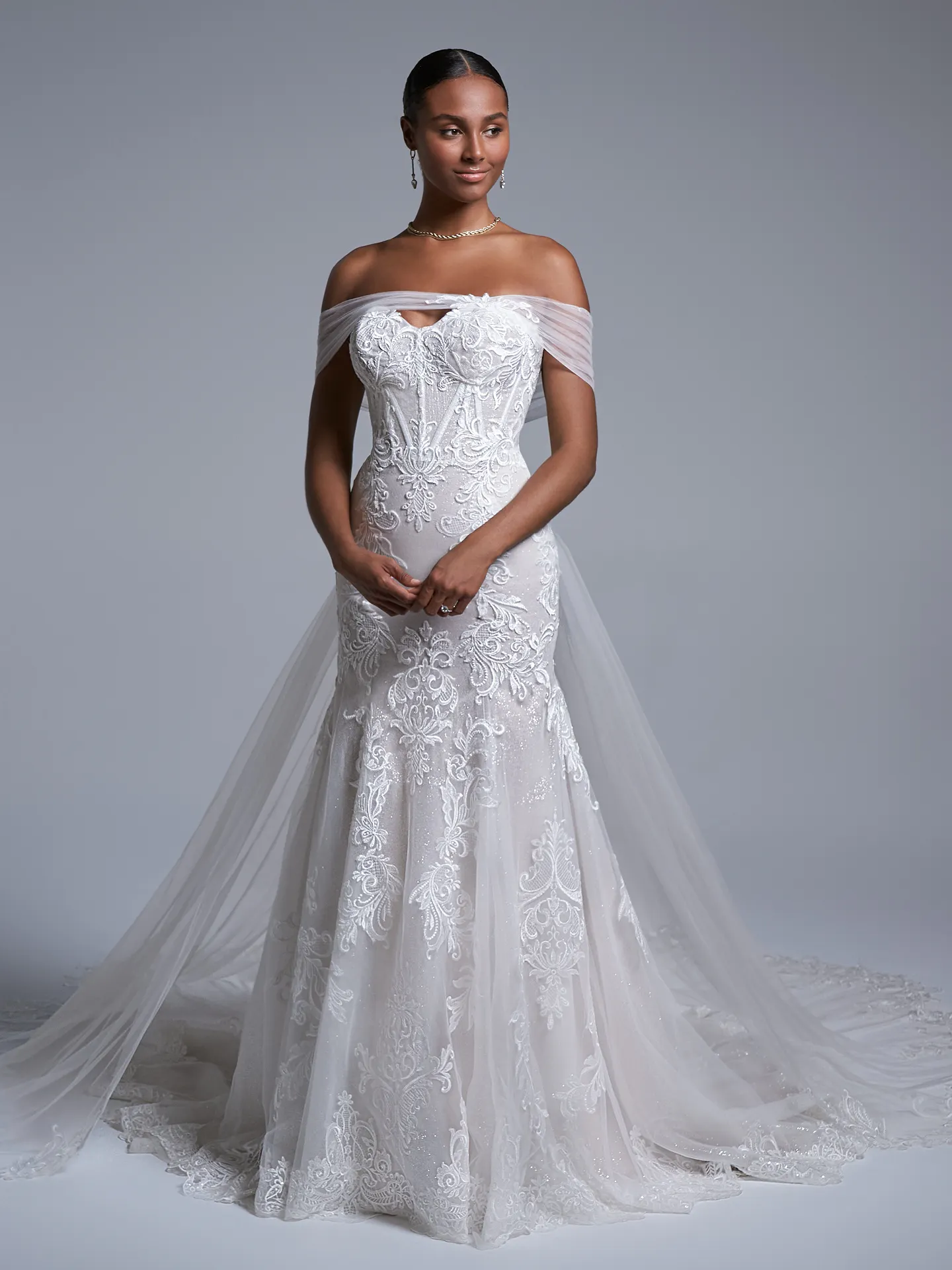 Sottero and Midgley Fit and Flare Wedding Dress Walker 22SC955A01 Alt12