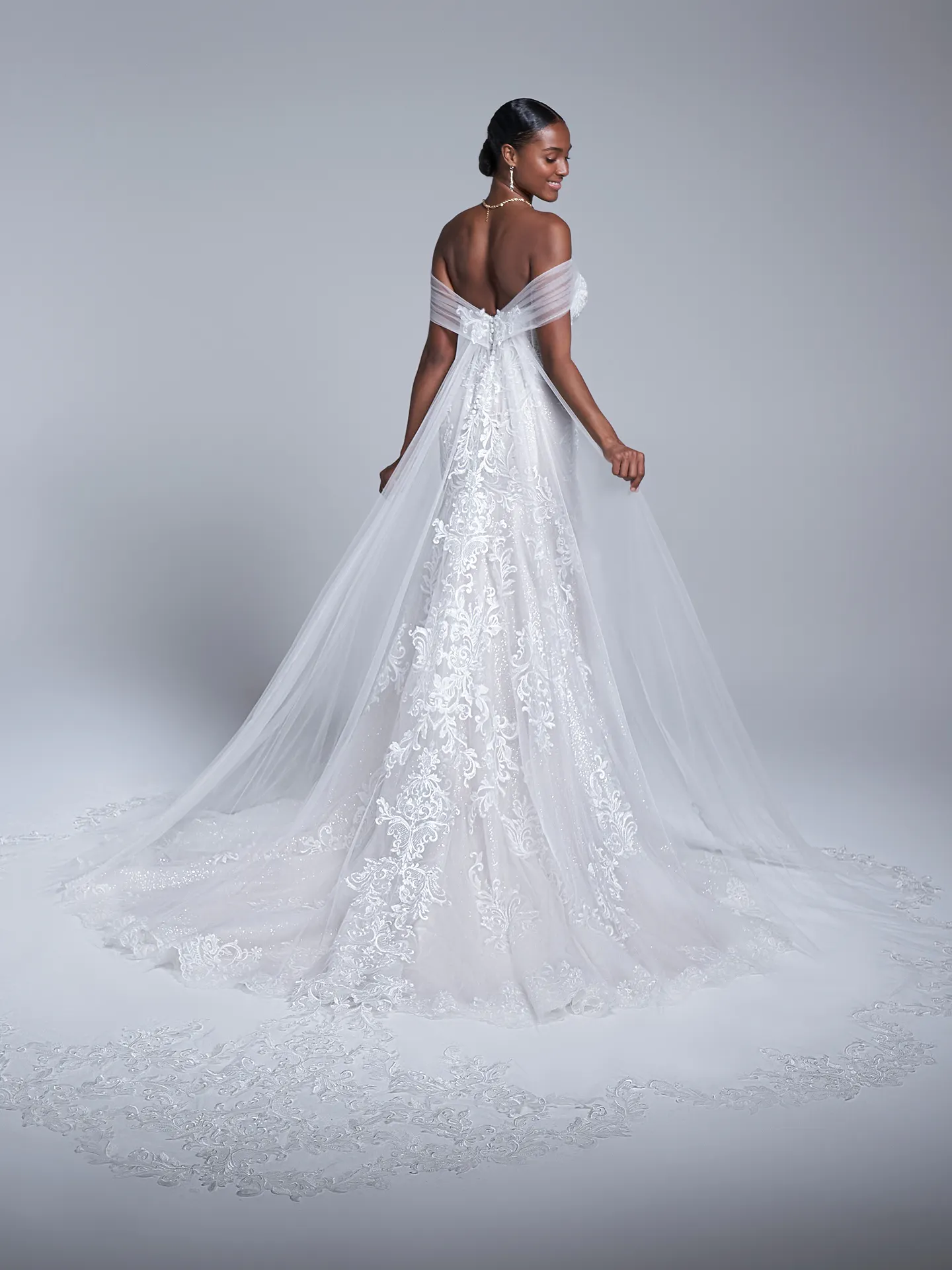 Sottero and Midgley Fit and Flare Wedding Dress Walker 22SC955A01 Alt14