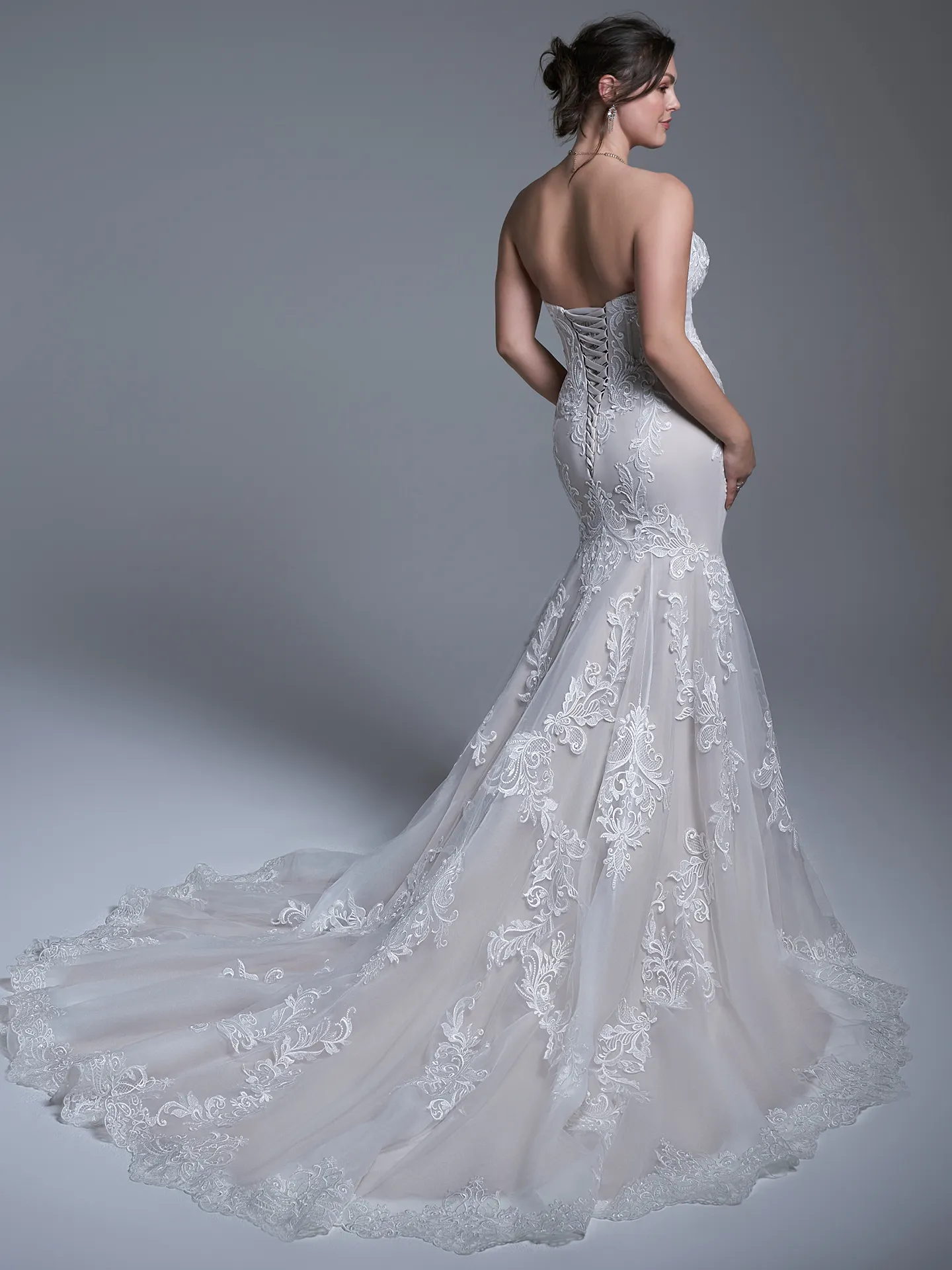 Sottero and Midgley Fit and Flare Wedding Dress Walker 22SC955B02 Alt3