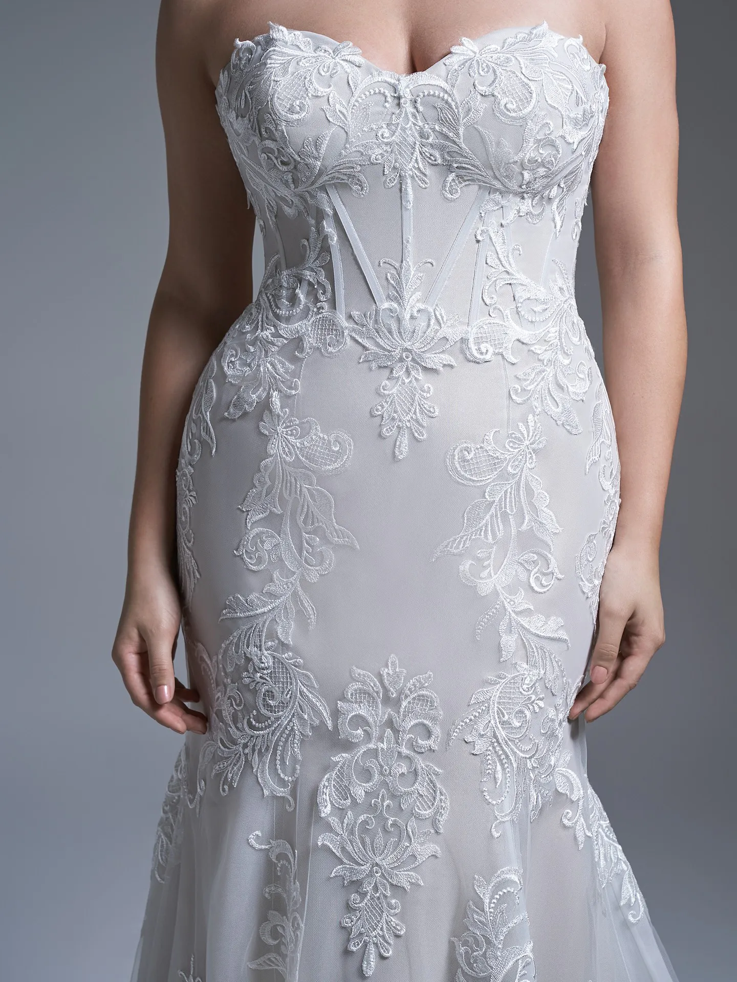 Sottero and Midgley Fit and Flare Wedding Dress Walker 22SC955B02 Alt4