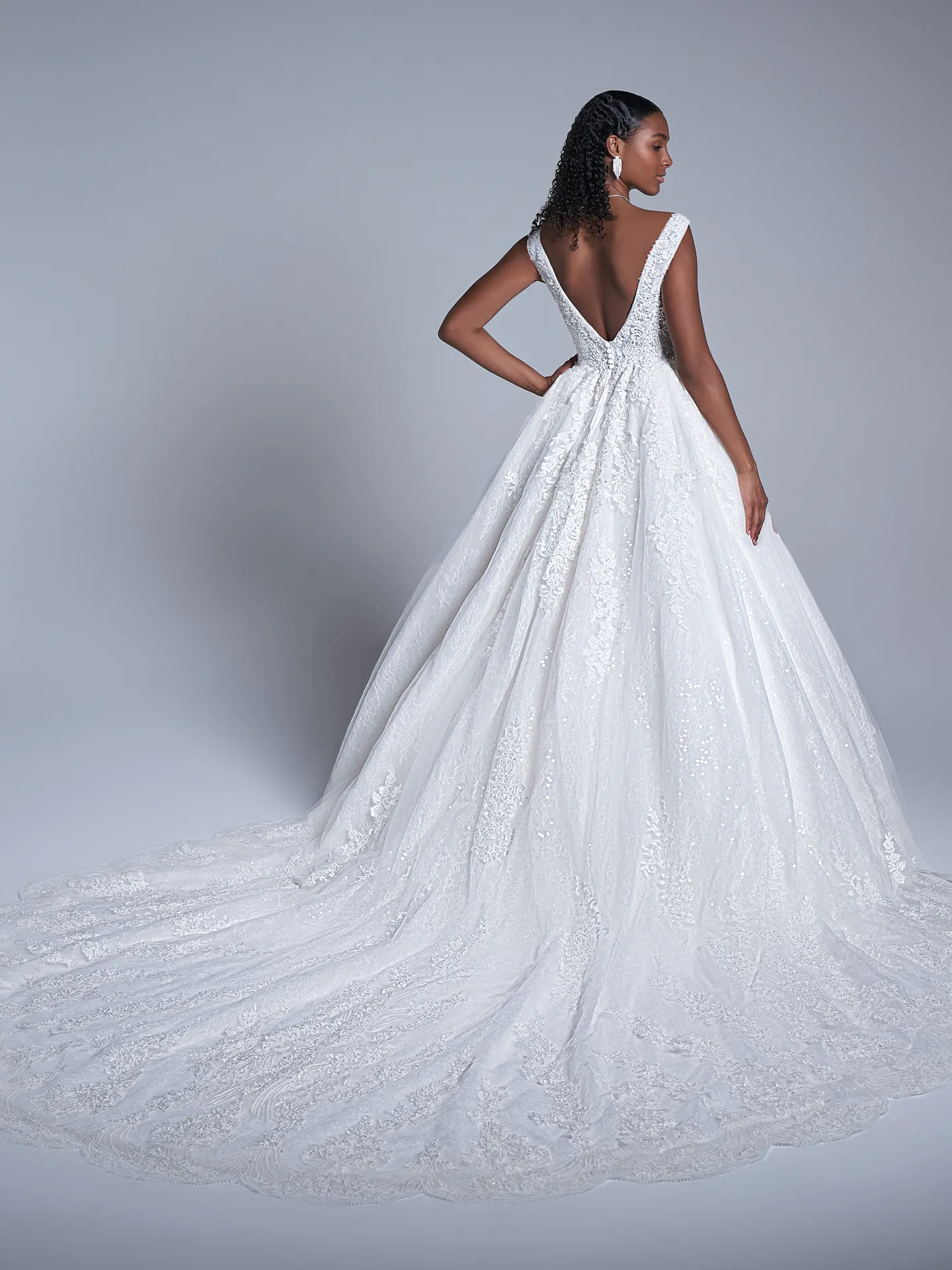Sottero and Midgley Ball Gown Wedding Dress Zachary 22SV959A01 Alt5