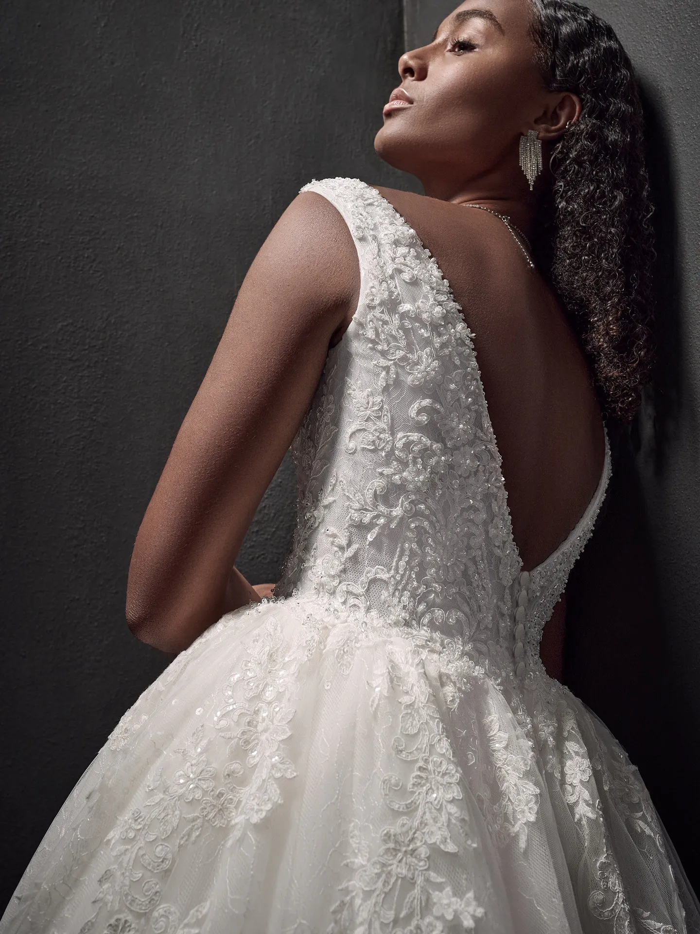 Sottero and Midgley Ball Gown Wedding Dress Zachary 22SV959A01 Alt8