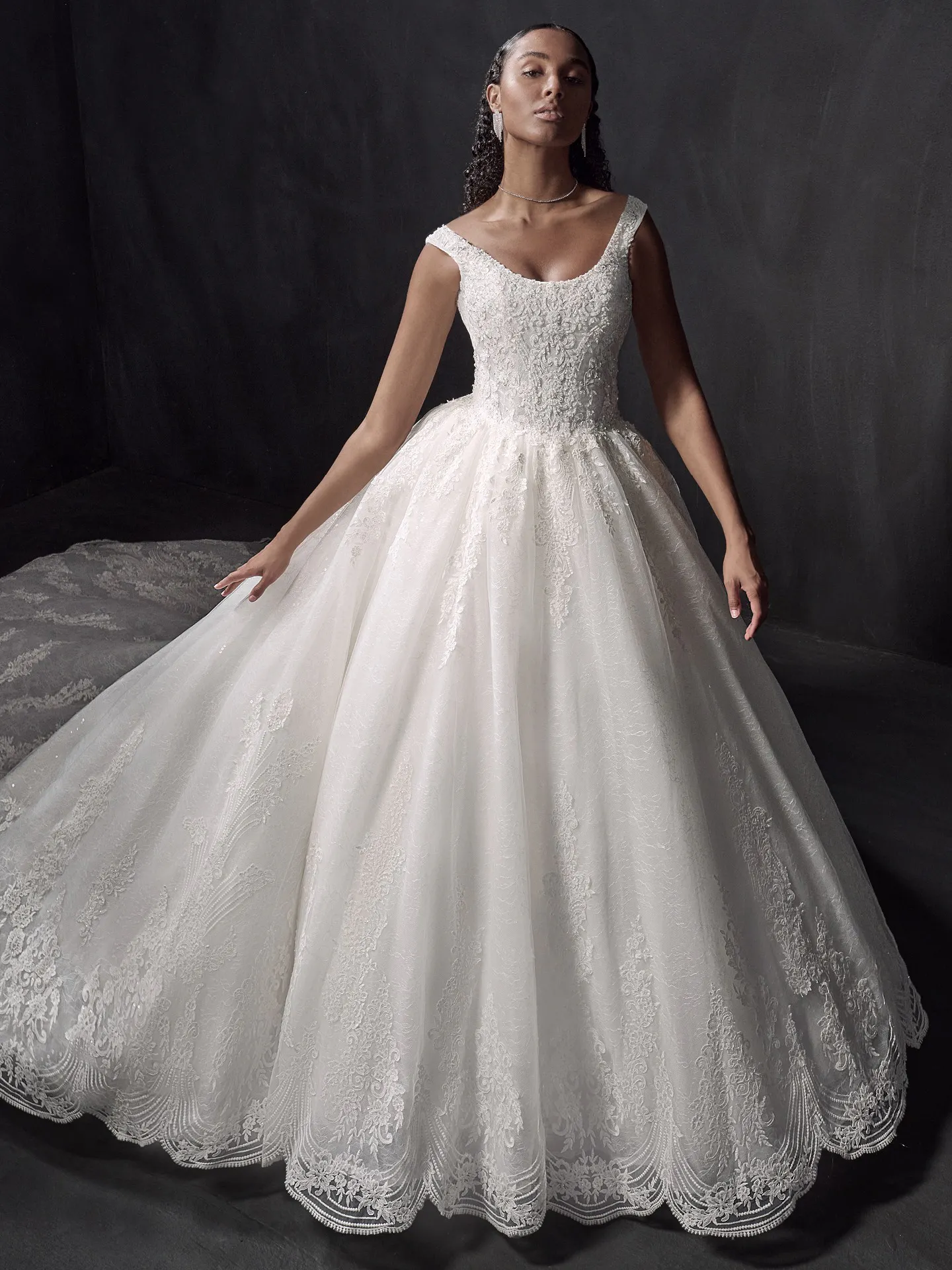 Sottero and Midgley Ball Gown Wedding Dress Zachary 22SV959A01 Alt9
