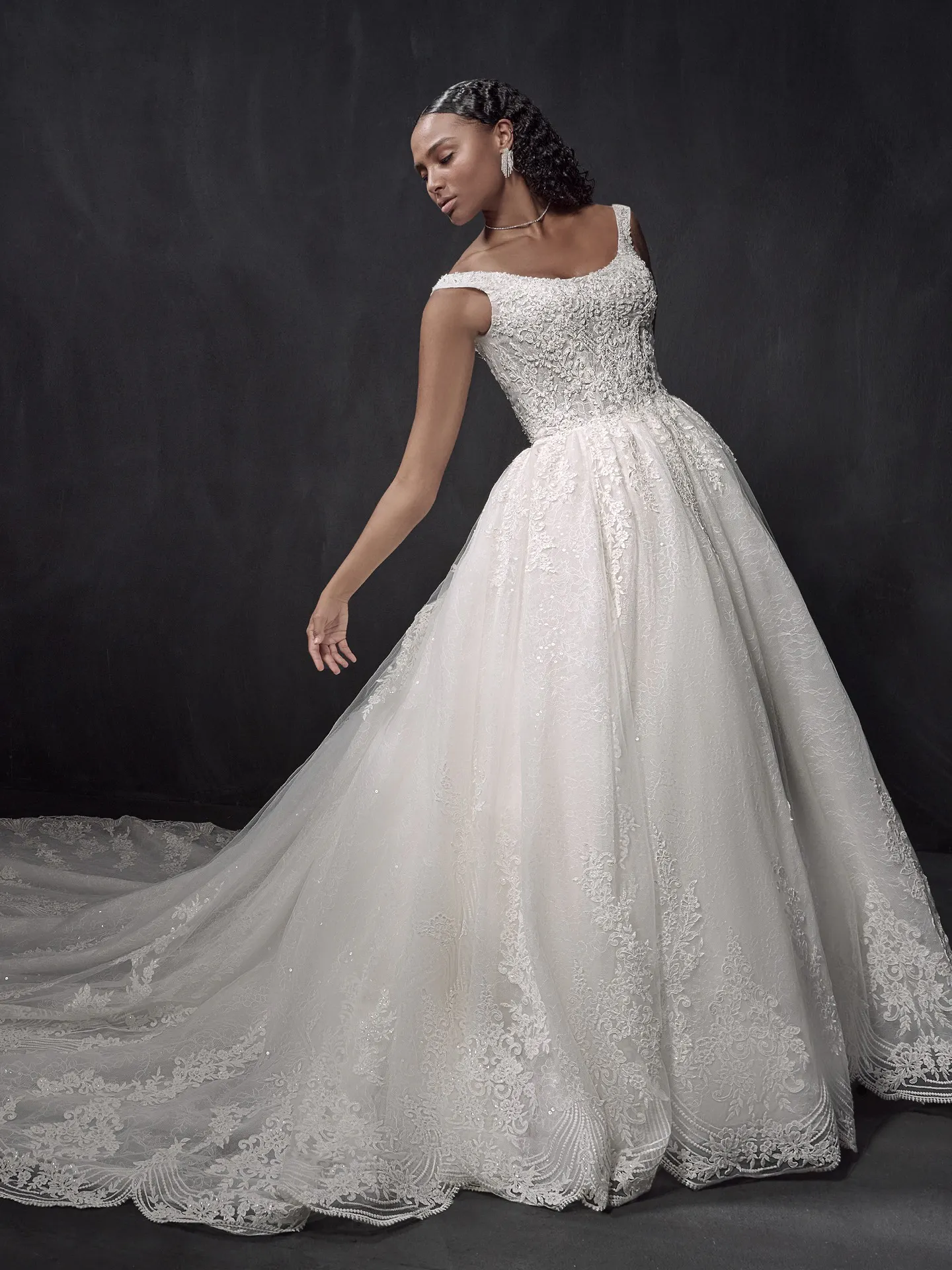 Sottero and Midgley Ball Gown Wedding Dress Zachary 22SV959A01 Main
