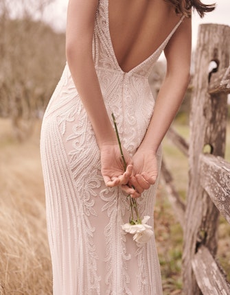 Maggie Sottero Sheath Wedding Dress Ambreal 22MK934A01 PROMO1