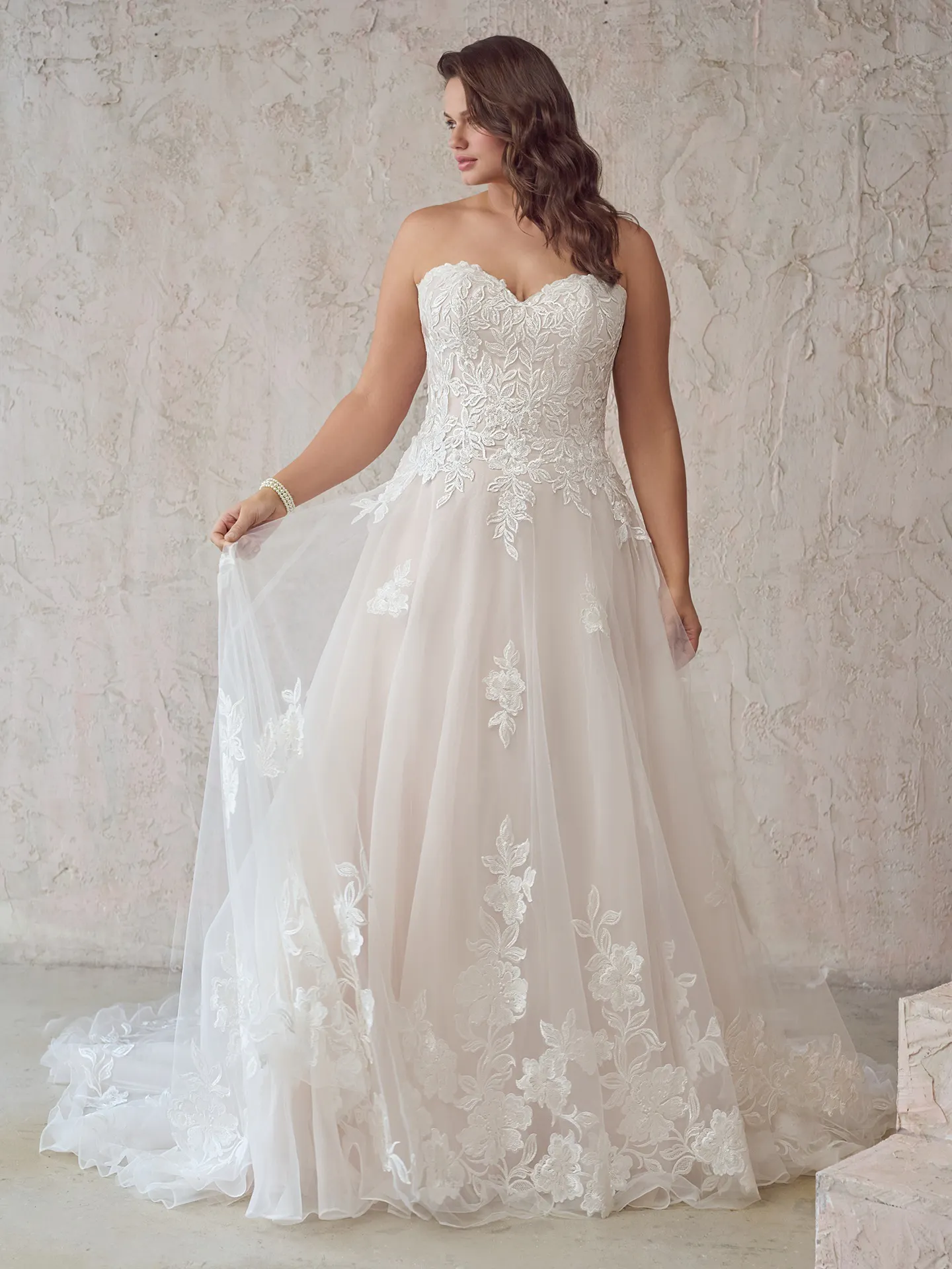 Maggie Sottero A Line Wedding Dress Britney 22MC932A01 Alt9